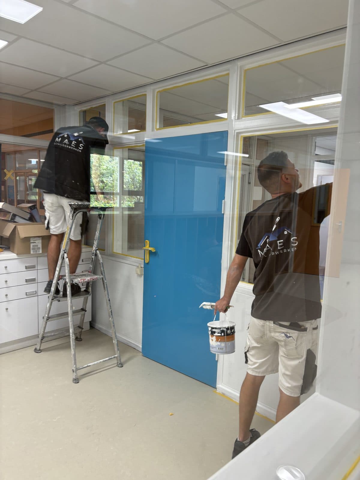 School schilderwerk door Maes Schilderwerken